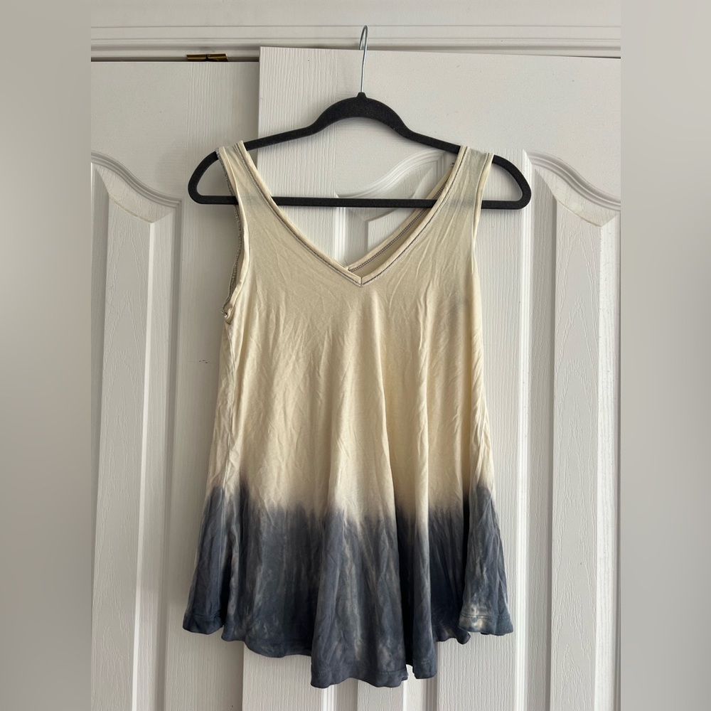 Free people two toned tank top.